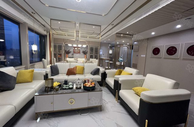 百合新城 总裁夫人巨资150万豪华装修 大五居 拍不出的美