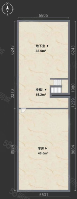 中海世家(别墅)4室2厅1卫328.85㎡南北850万