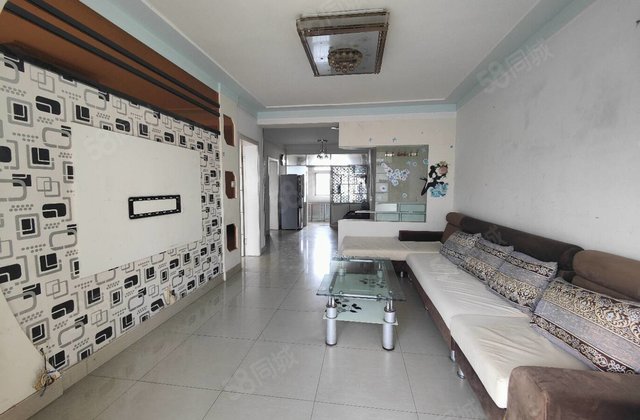 丽景花园地暖房带车库 万达北邻 花园路  五中两室两厅