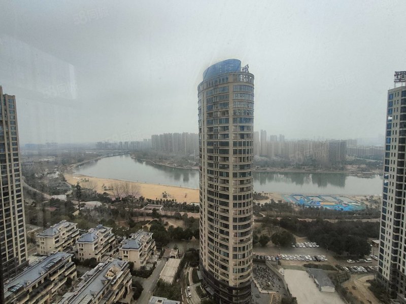 河景房御园三室精装带车位大金中央空调地暖拎包入住,御园-漯河58同城