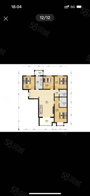 滨河含晖苑4室2厅2卫147㎡南北552万