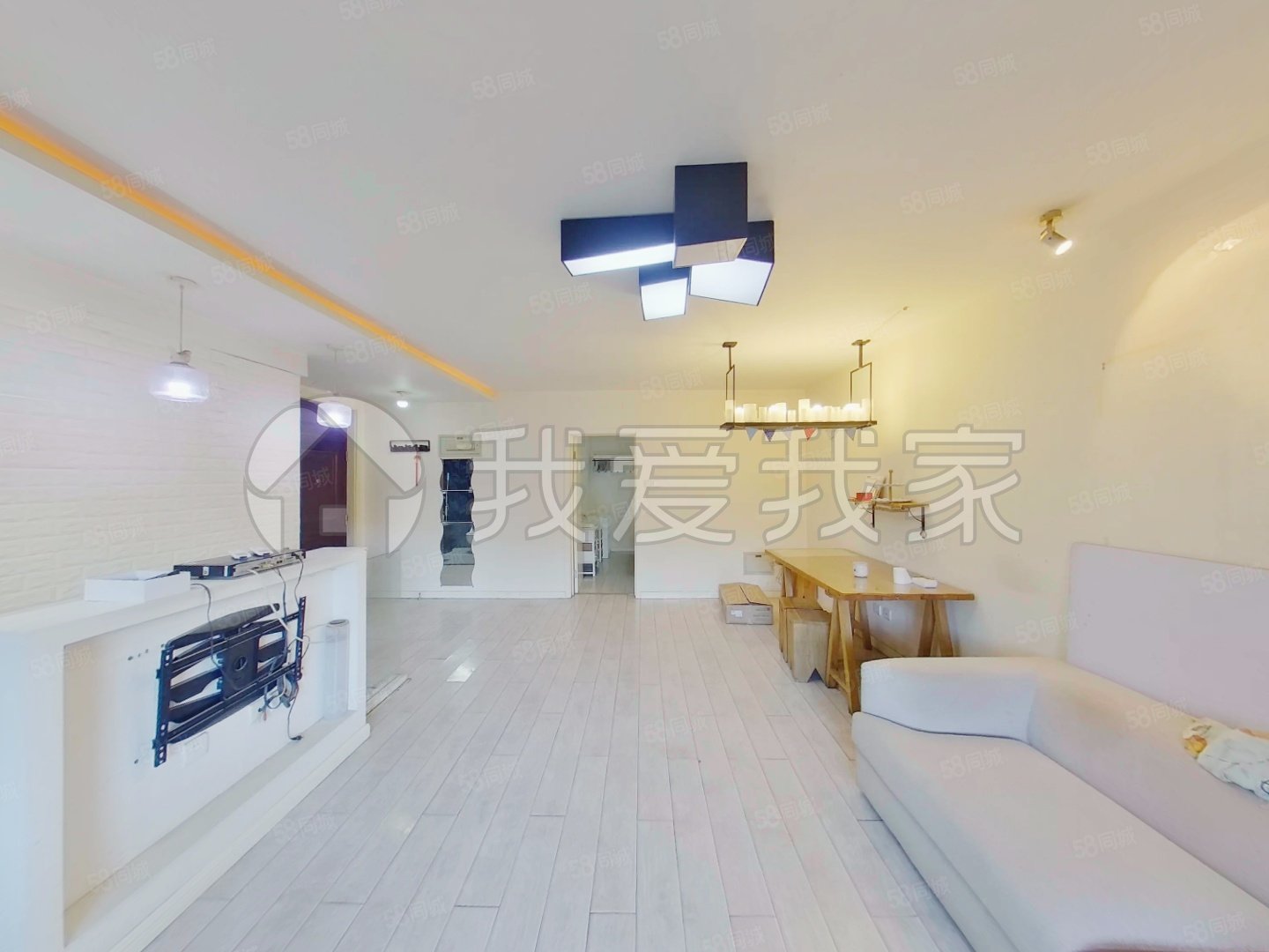 華美橡樹嶺2室3廳2衛(wèi)65.2㎡南北309萬