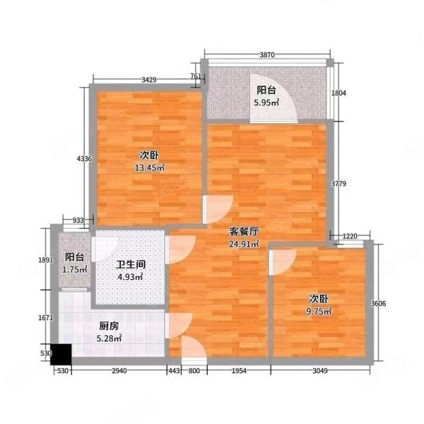 毕节原粮食局宿舍4室2厅2卫152㎡南北42万