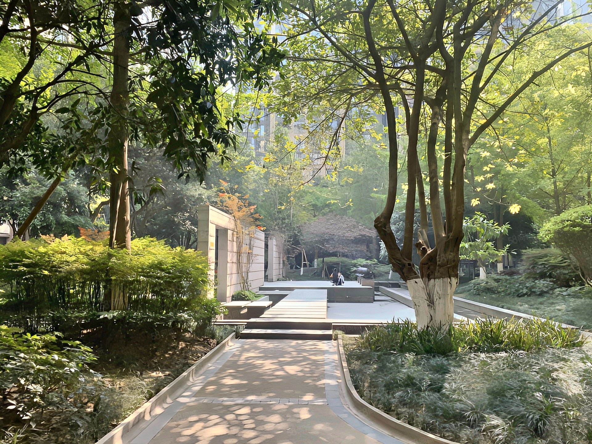 五室朝东跃层高新区中海翠屏湾对小区中庭有装修安静不临街