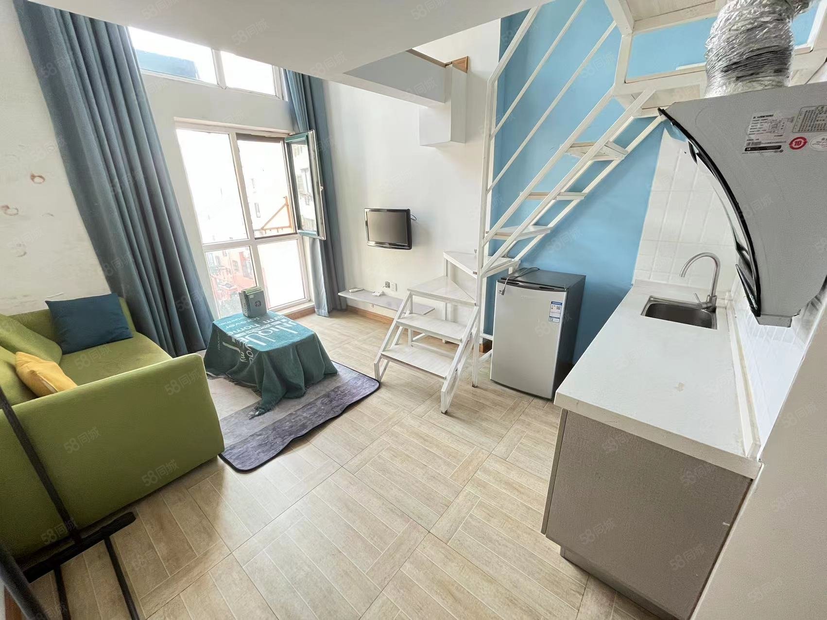 整租｜整租 民水民电loft 可月付 实拍图 有电梯 包物业