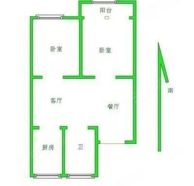 八百垧四区3室1厅1卫22㎡南北3.6万