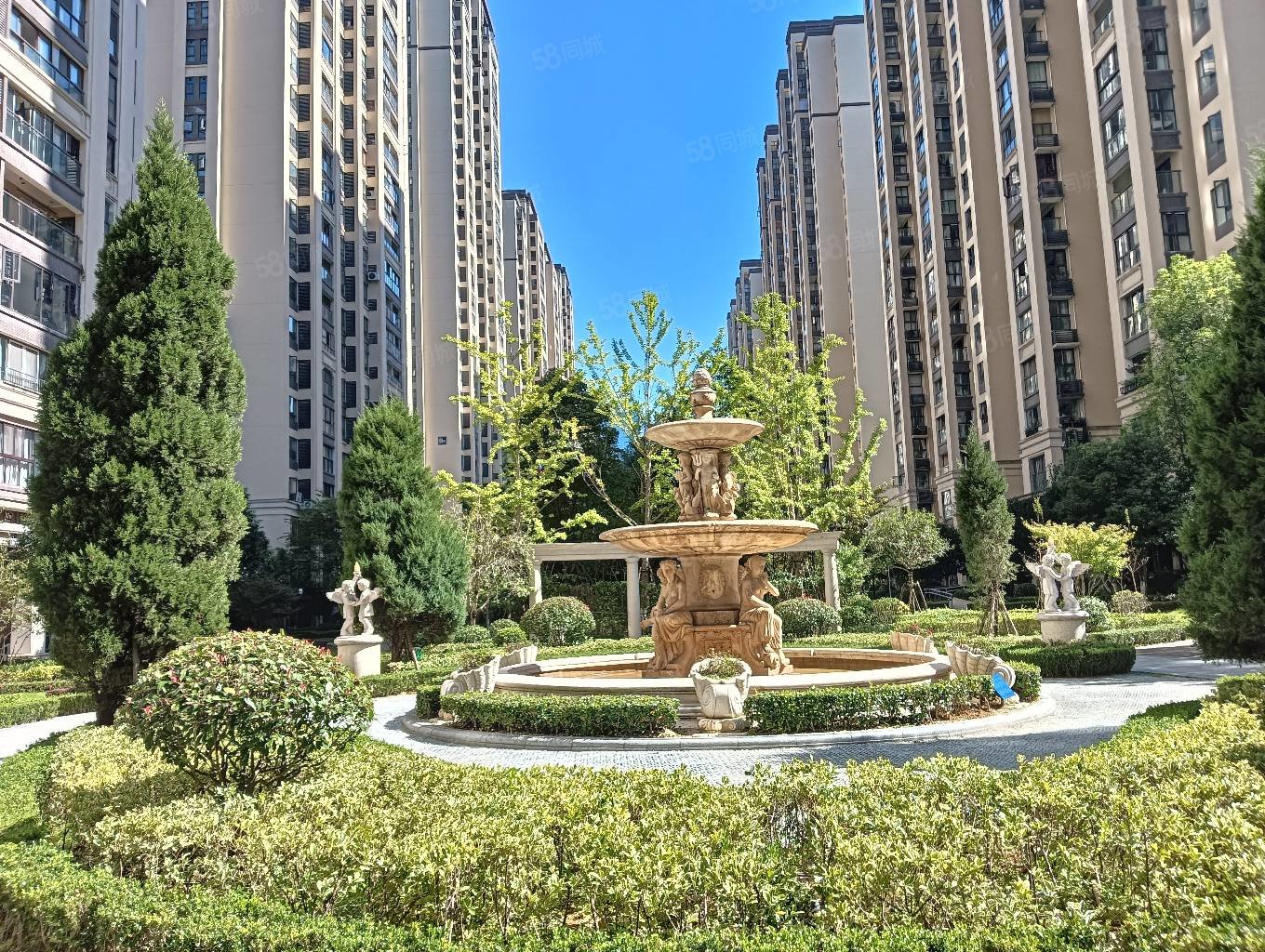 蔷薇国际五期好房出售两室一厅毛坯房电梯高层景观房