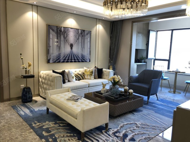 万科翡翠公园叠拼复式洋房三层 带院