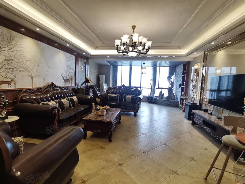 思源广场旁高端洋房社区 观整个渠江 原业主豪华装修 低税