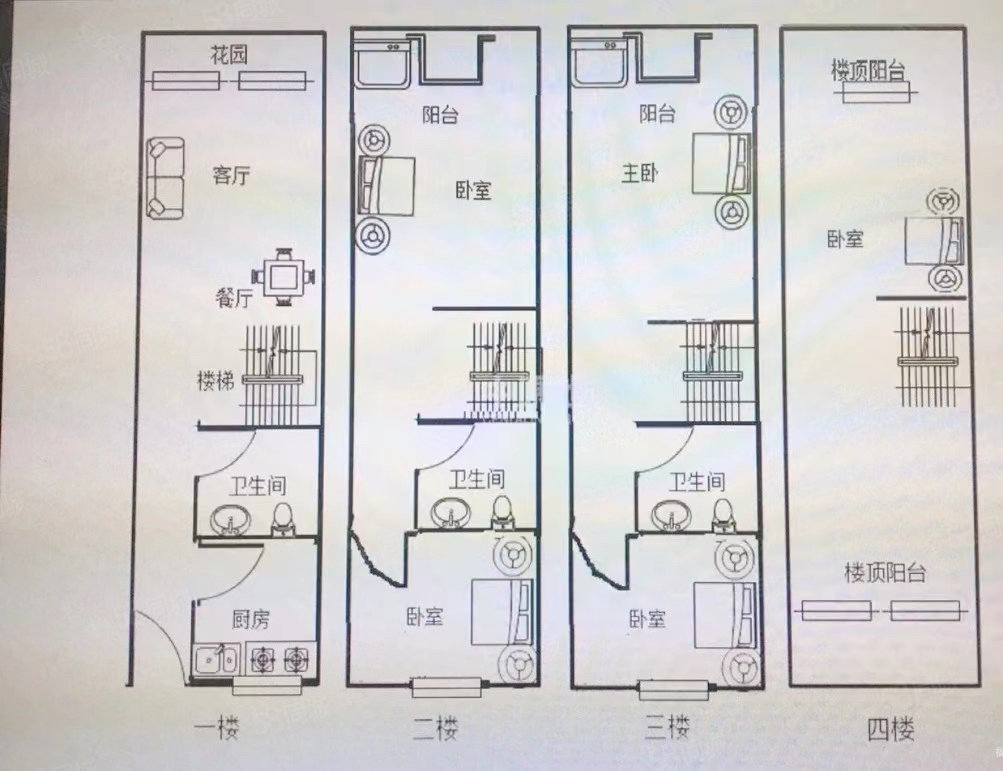 金地博登湖(三期别墅)5室2厅4卫249㎡南北1280万