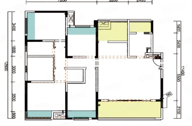 融创文旅城御岸5室2厅166.13㎡129万二手房图片