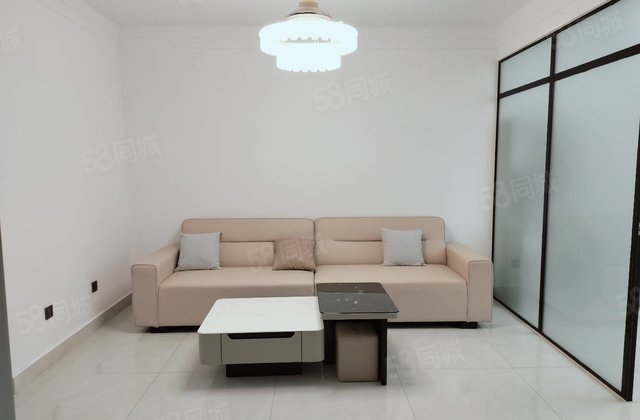 香江电梯房水城雅居 高楼层采光充足 商品房 小三居精装带家具