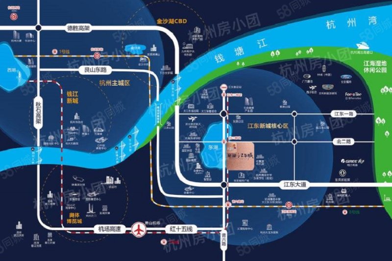 江与珑府(公寓住宅)4室2厅2卫120.69㎡南315万