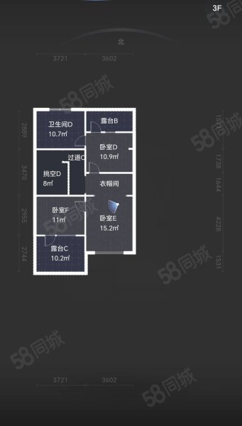 孔雀城大湖揽湖苑4室2厅4卫276㎡南北760万