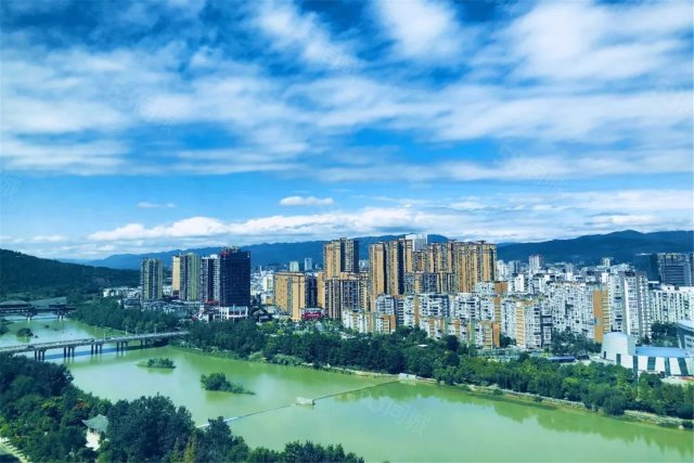 三江新区位于广元市城区西部,嘉陵