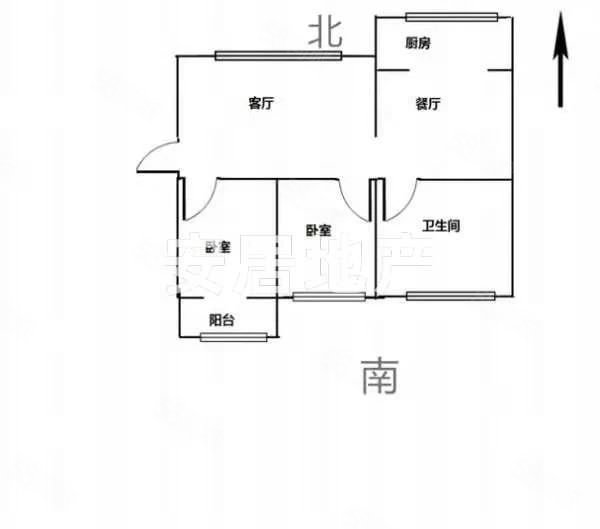 中昌新村(东区)3室2厅1卫95.5㎡南64万