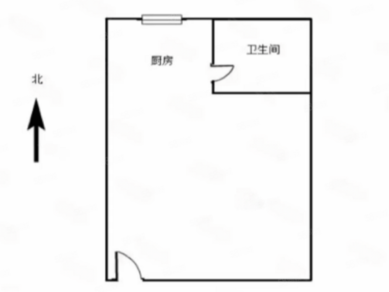 東絳胡同小區(qū)1室1廳1衛(wèi)11㎡東西178萬