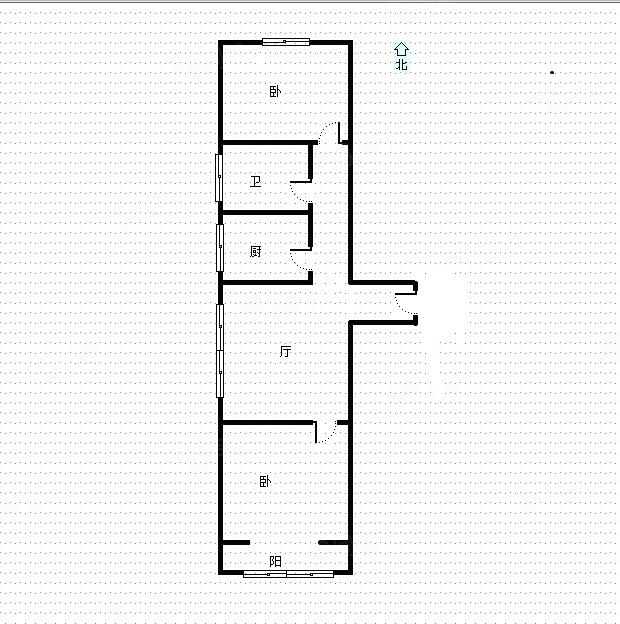 天泰新村一期二期2室1厅1卫77.89㎡南北125万