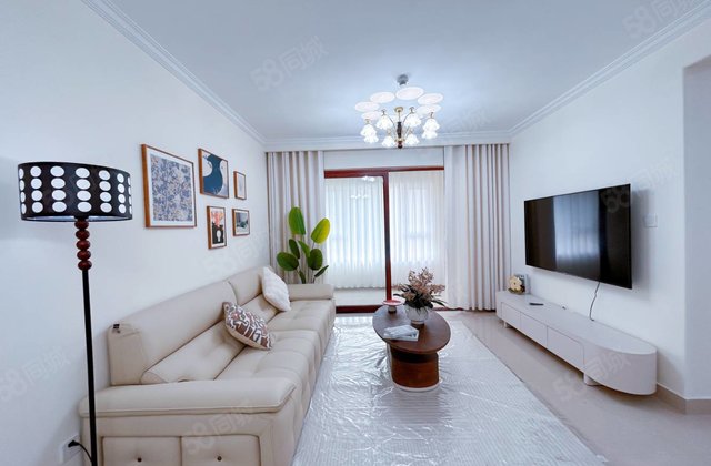 产权清晰 次新小区 高楼层采光充足 精装修 带电梯 南北通透