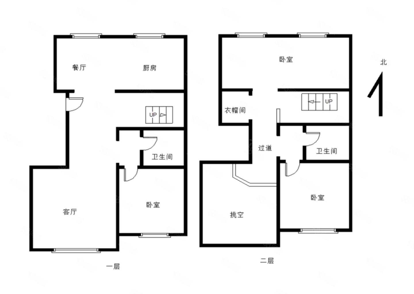 龙福郡3室2厅2卫103.31㎡南北130万