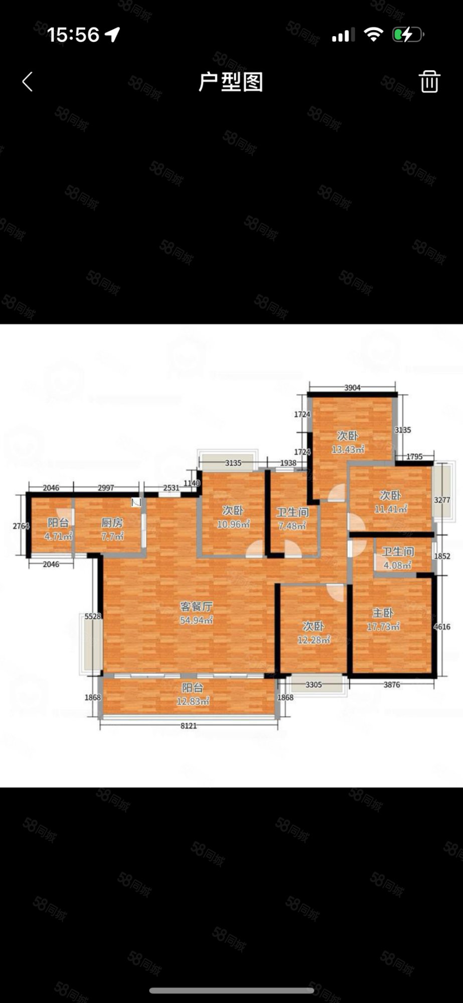 天秀湾4室2厅2卫201㎡南北278万
