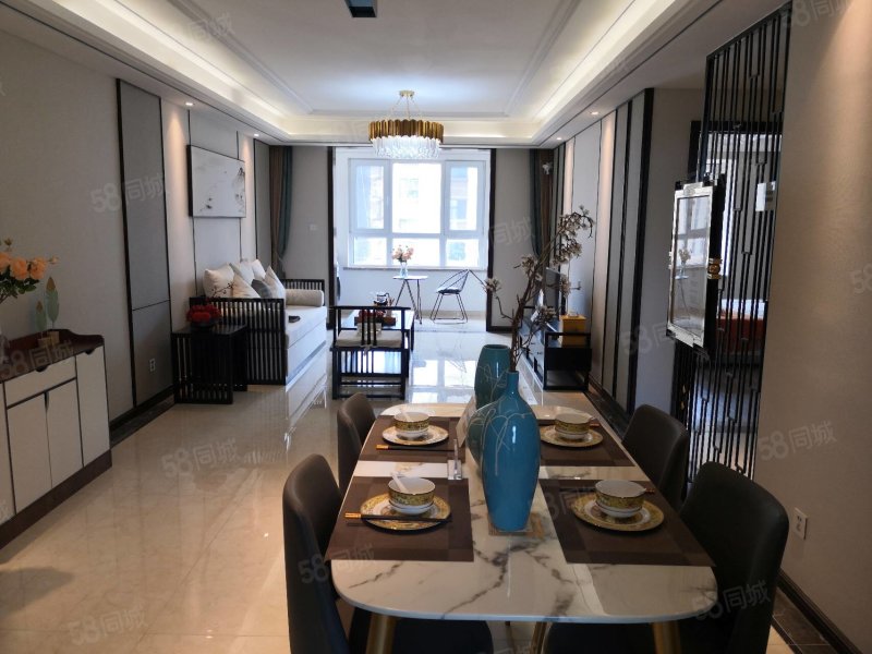 华都良辰美景 电梯观景房 温馨三居 万象汇,华都良宸美景-泰安58同城