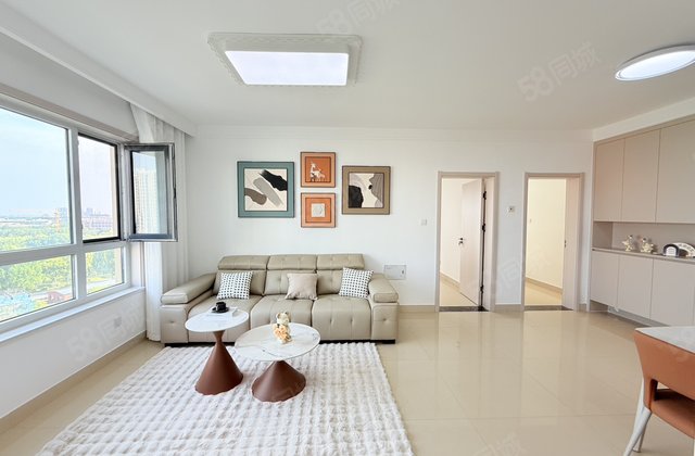 二中 陈口 边户精装三室 锦绣学府 好楼层全明户型 海德公园