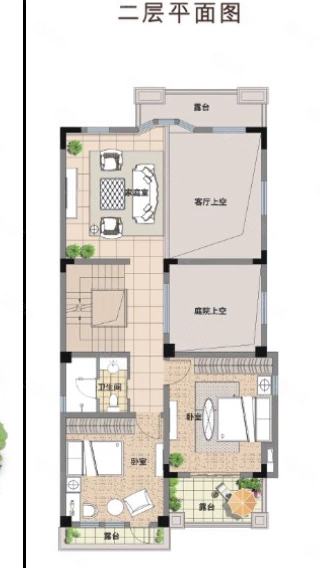 北辰南湖香麓4室2厅3卫146.23㎡南北600万