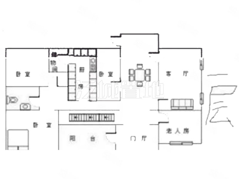 王府花园5室2厅3卫415㎡南北2088万