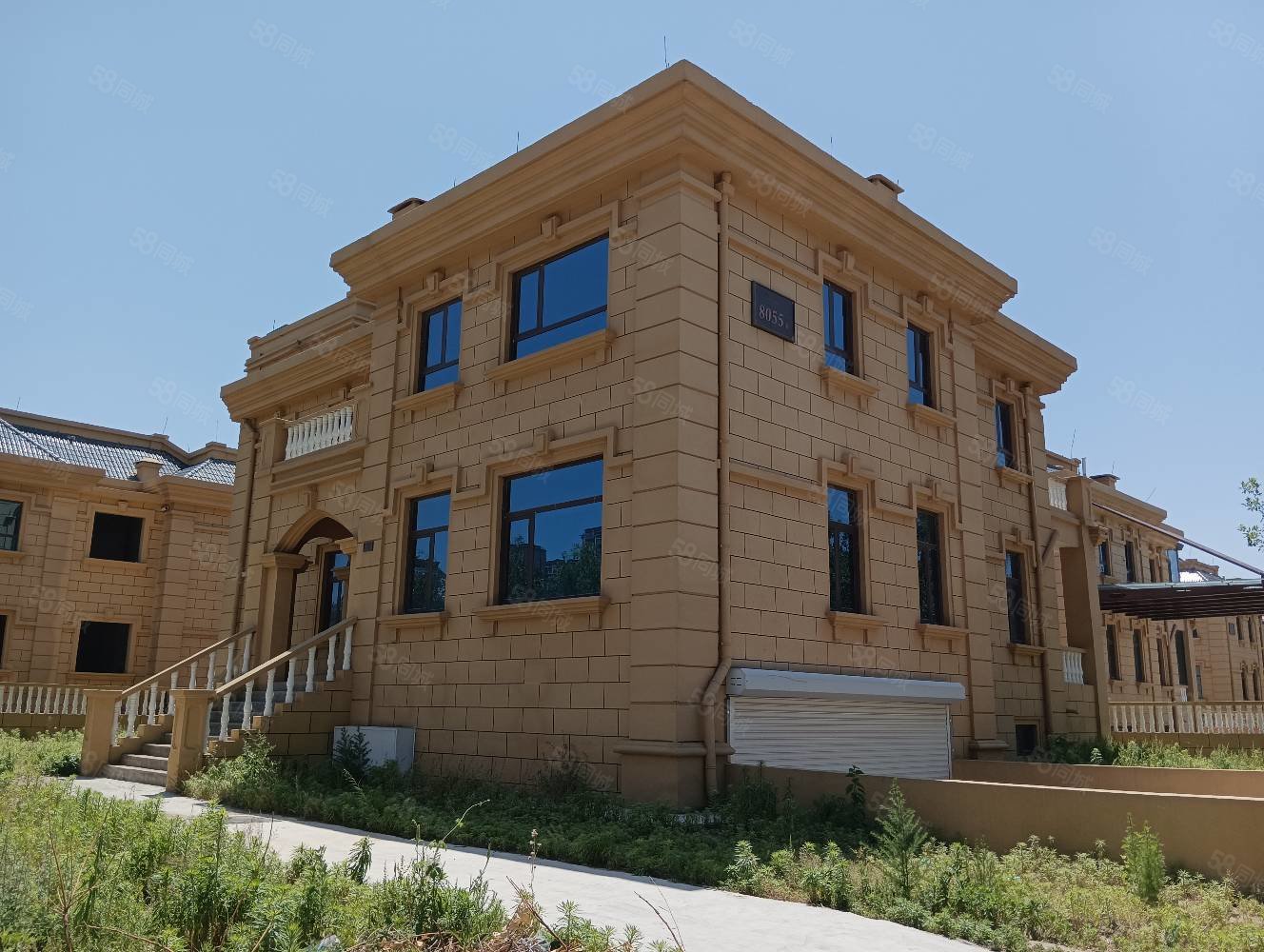 独栋别墅 490平 双车库 院子方正 890万钥匙房,中海福邸-滨州58同城