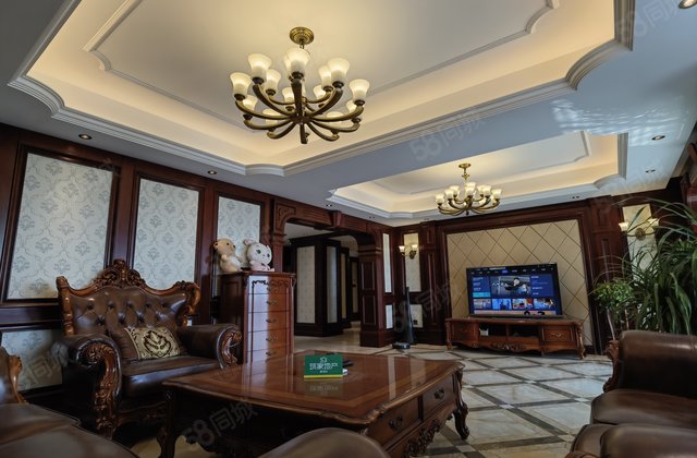 8分建湖筑家地产广告嘉豪国际 电梯空中别墅 357平 豪装6室 全屋地暖