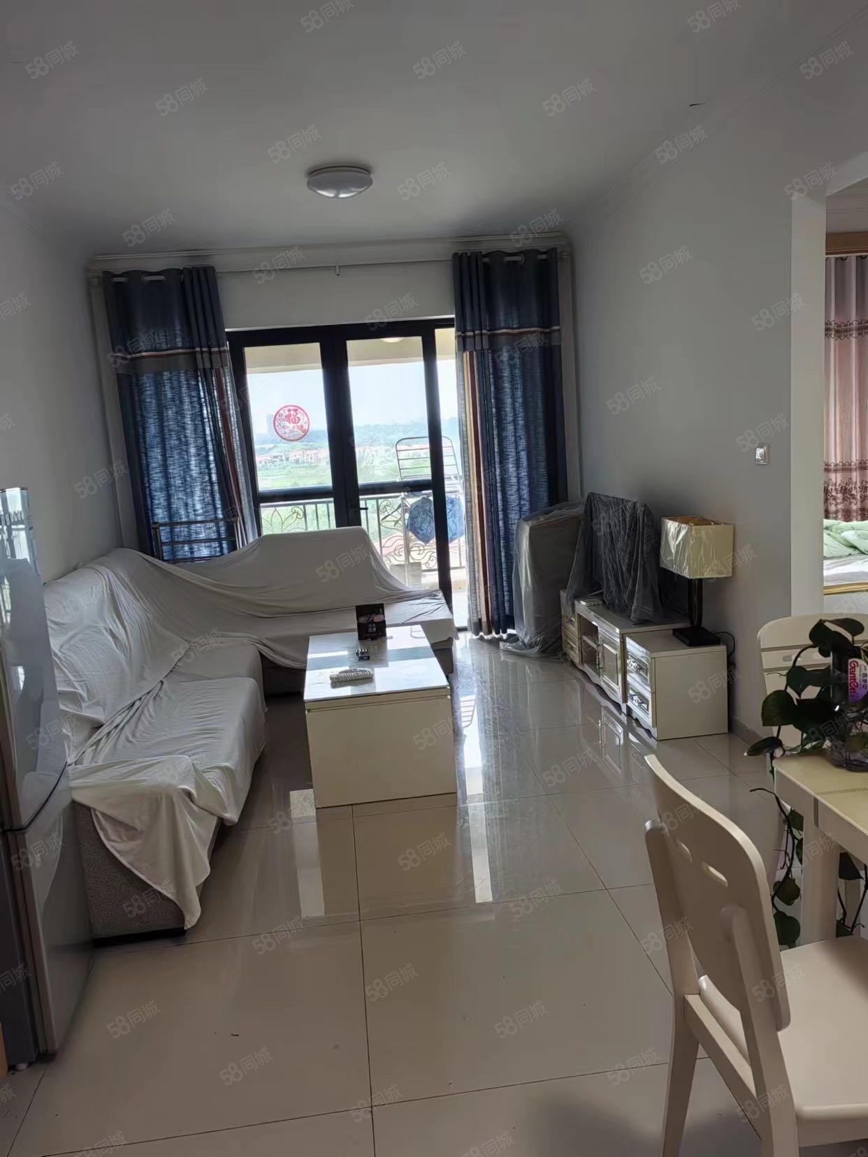 富力红树湾2室2厅1卫70.1㎡南北58万