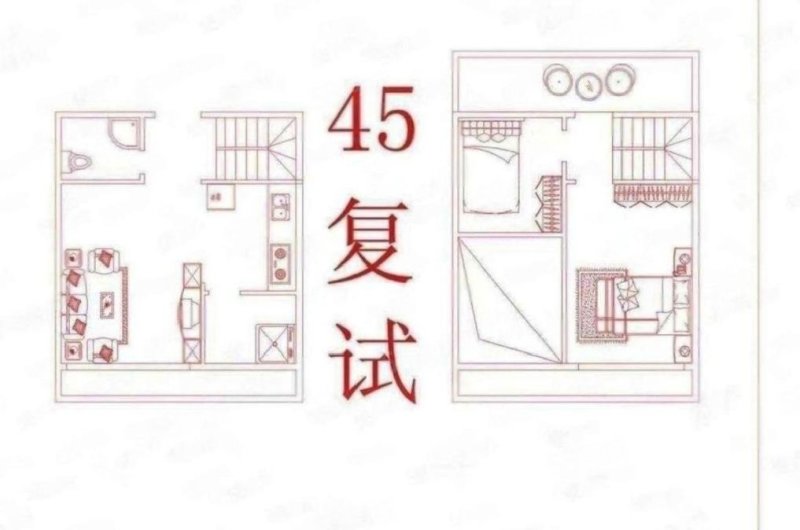 新泰小区1室1厅1卫45㎡南北91万