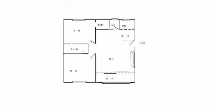 瑞士花园3室2厅2卫128.6㎡南248万