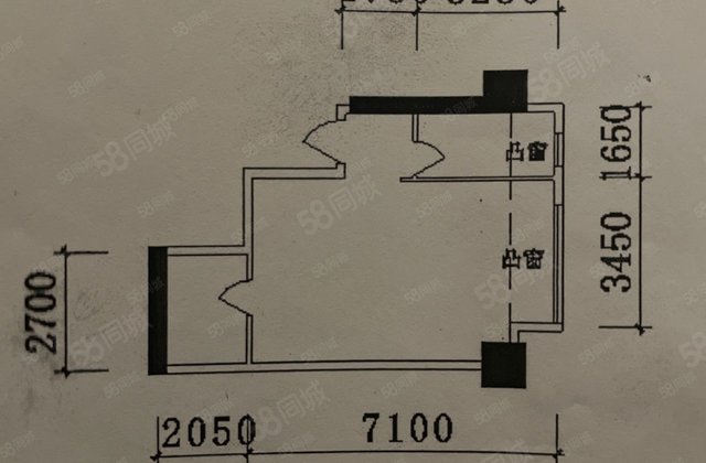 紫薇尚层1室1厅50.39㎡38万二手房图片