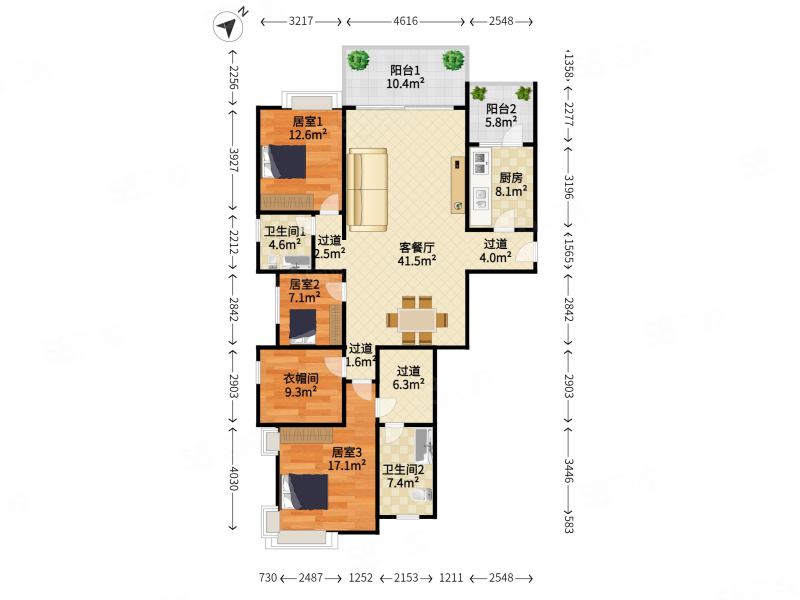 宝能太古城高层海景房!这美景拒绝不了一点!空置但只卖不租!