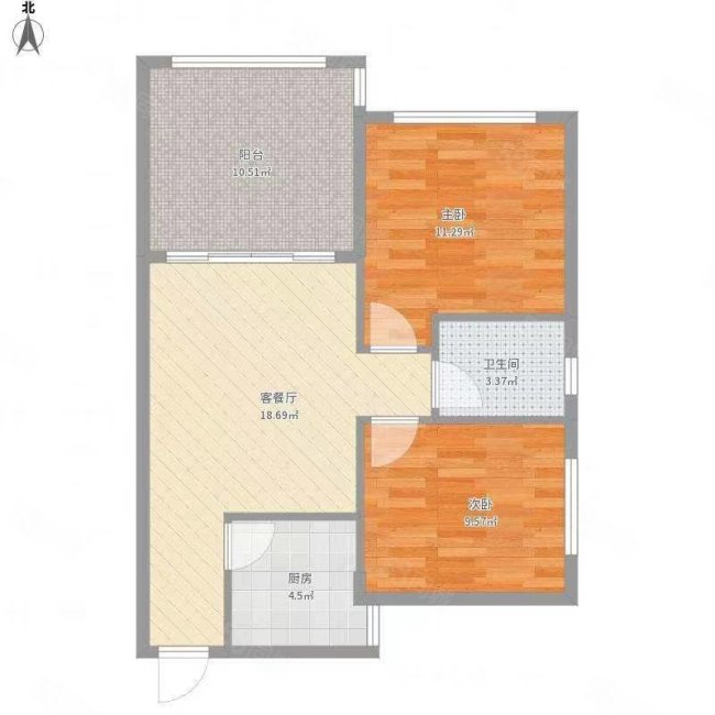 丽水宜家2室1厅1卫102.5㎡东南58万