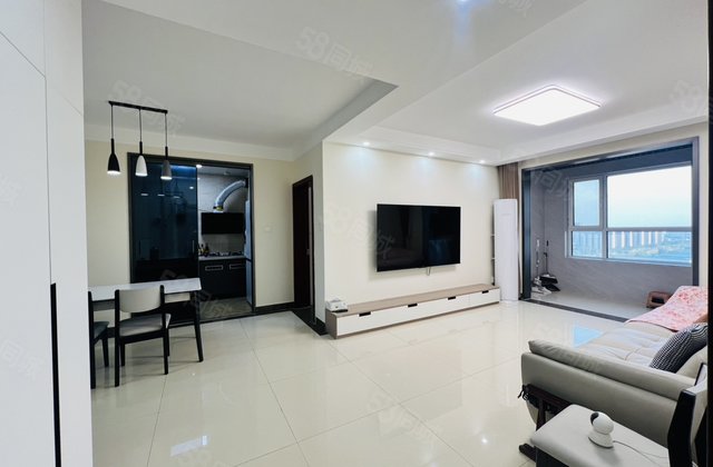 九州国际 华建1街区壹号观邸 精装好房 三室干净 堪比样板间