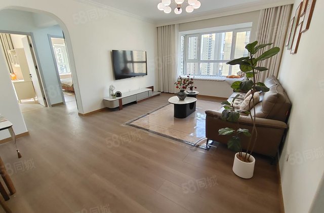 急售！高新区文轩 九州国际精装三室 边户带全屋家具家电好楼层