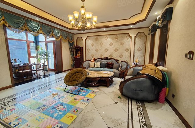 一房传三代 湖中心高档别墅 豪华装修 随时看房 房东诚心出售