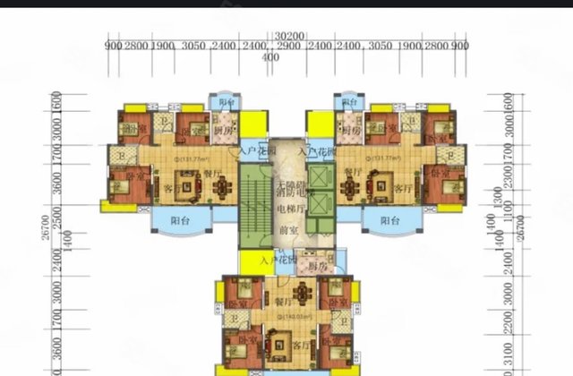 螺河湾3室2厅131㎡76.8万二手房图片