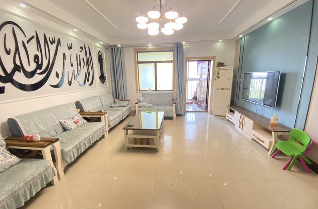 月亮湾C区 精装修 南北双阳台 阳光 实验 单价7千左右