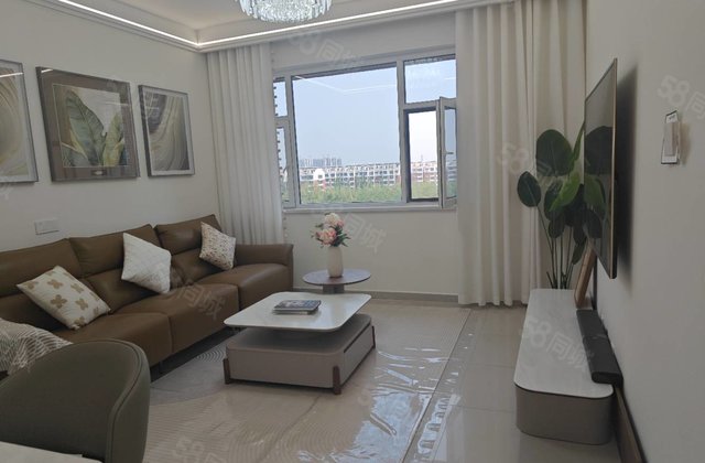 新城邦昌庭花园！电梯中层带车位！精装未住免大税随时看房