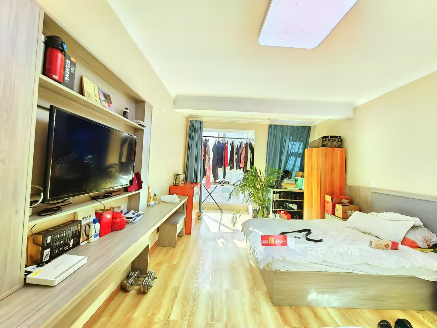 快樂(lè)假日1室0廳1衛(wèi)42.58㎡南北23萬(wàn)