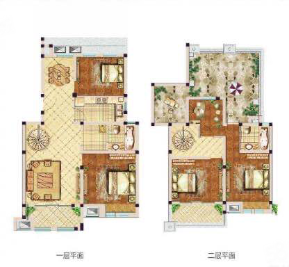 叶与城5室2厅2卫157.72㎡南北188万