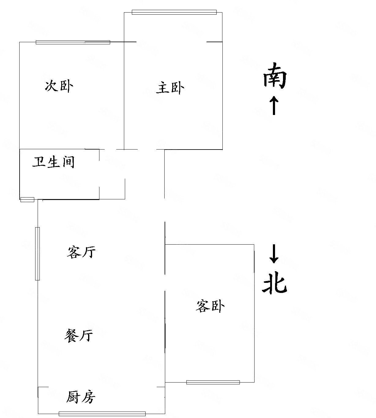 家和苑小区3室2厅1卫124㎡南48万