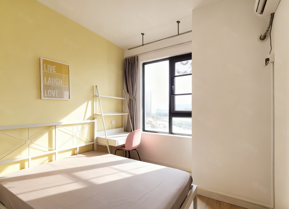 合租｜！龥中介免押金！月付！有短租！融创公园壹号 塔子湖体育中一路