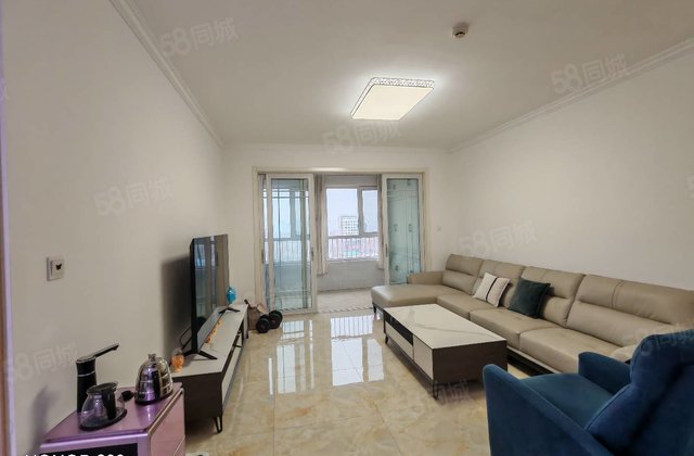 业主急售！高新区文轩 金柱大学城东苑 装修基本没住 客厅朝阳