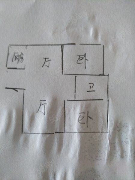 赤岗小区2室2厅1卫80㎡南25万