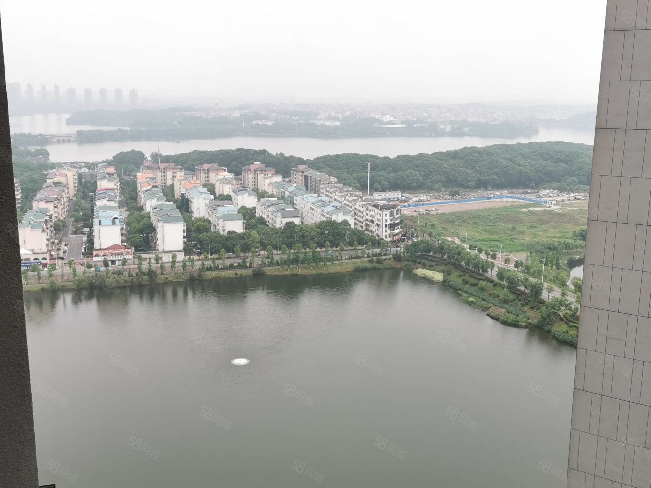 南湖公园 尚书山 南湖领域 单价八千 高层湖景两房可贷,南湖领域-岳阳